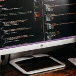 Developer fixing WordPress SEO issues on screen